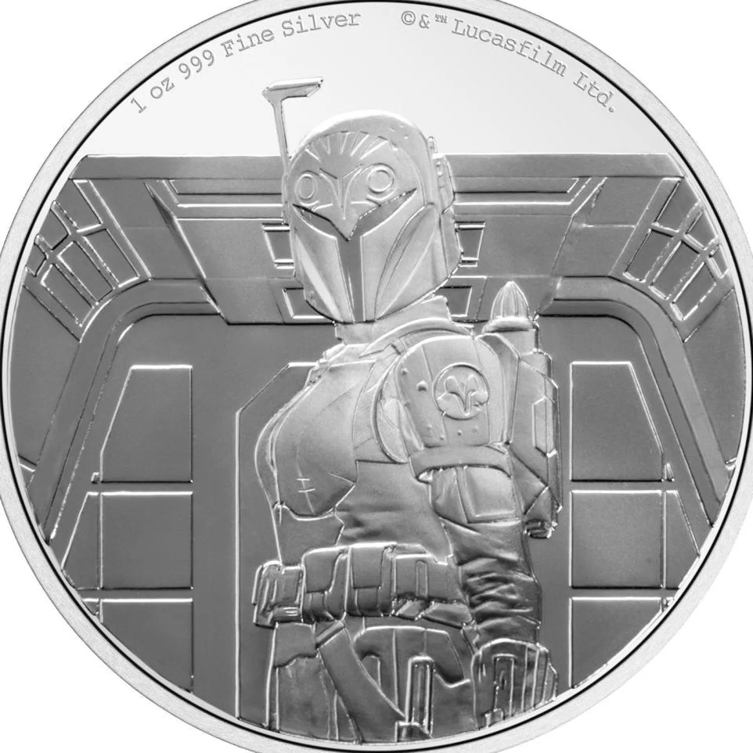 1 Unze Silber Star Wars Bo-Katan Kryze 2022 PP (Auflage: 5.000 | Polierte Platte)-New Zealand Mint Best