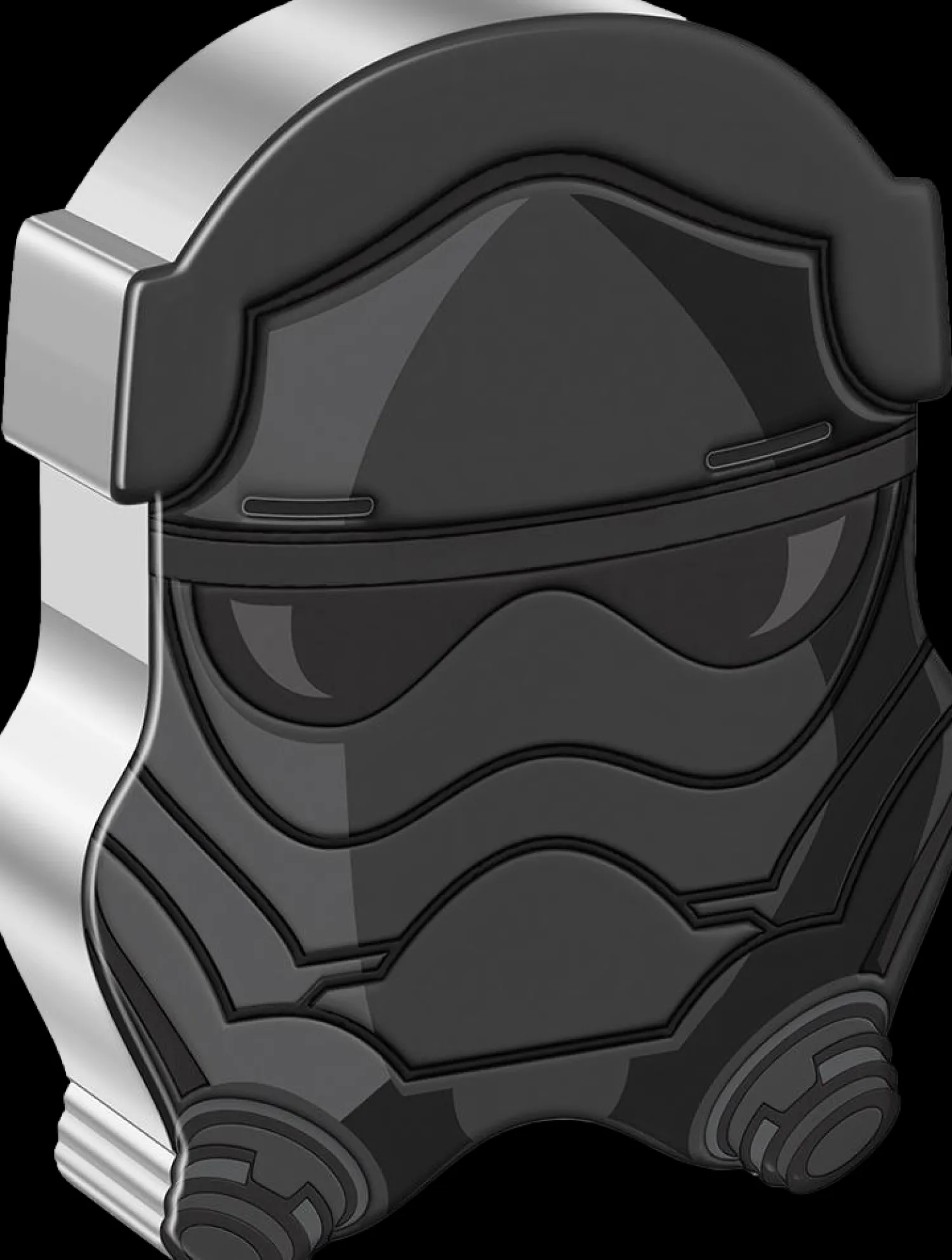 1 Unze Silber Star Wars First Order Tie Fighter Pilot 2022 PP (Auflage 10.000 | Polierte Platte)-New Zealand Mint Best